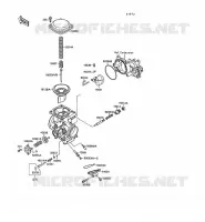 PI&Egrave;CES DE CARBURATEUR pour Kawasaki VN-15SE