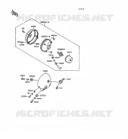 OPTIQUE ZGT00A 009976) pour Kawasaki VN-15SE