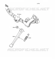 BEQUILLES pour Kawasaki VN-15