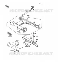 BRAS OSCILLANT pour Kawasaki VN-15
