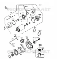 D&Eacute;MARREUR pour Kawasaki VN-15