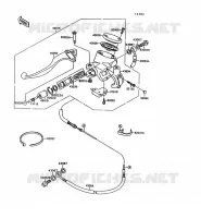 EMBRAYAGE MAITRE CYLINDRE pour Kawasaki VN-15