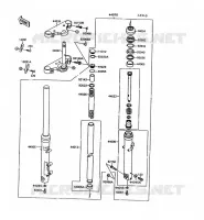 FOURCHE pour Kawasaki VN-15