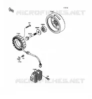 G&Eacute;N&Eacute;RATEUR pour Kawasaki VN-15