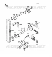 POMPE &Agrave; EAU pour Kawasaki VN-15