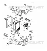 RADIATEUR pour Kawasaki VN-15
