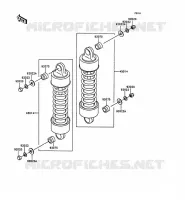 SUSPENSION/AMORTISSEUR pour Kawasaki VN-15