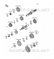 TRANSMISSION pour Kawasaki VN-15
