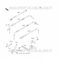 CABLES pour Kawasaki VN1500 CLASSIC