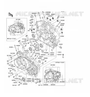 CARTER MOTEUR(S) pour Kawasaki VN1500 CLASSIC