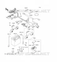 CHASSIS EQUIPMENT ELECTRIQUE pour Kawasaki VN1500 CLASSIC