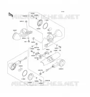 CLIGNOTANTS pour Kawasaki VN1500 CLASSIC