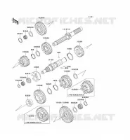 TRANSMISSION pour Kawasaki VN1500 CLASSIC