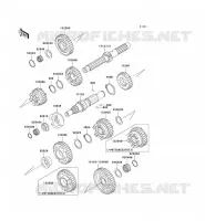 TRANSMISSION pour Kawasaki VN1500 CLASSIC