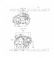 BOULON CARTER MOTEUR pour Kawasaki VN1500 CLASSIC