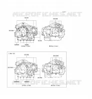 BOULON CARTER MOTEUR pour Kawasaki VN1500 CLASSIC