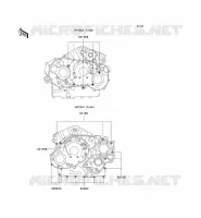 BOULON CARTER MOTEUR pour Kawasaki VN1500 CLASSIC