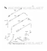 CABLES pour Kawasaki VN1500 CLASSIC
