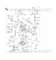 CARBURATEUR pour Kawasaki VN1500 CLASSIC