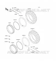 PNEUS pour Kawasaki VN1500 CLASSIC