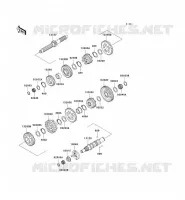 TRANSMISSION pour Kawasaki VN1500 CLASSIC