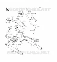 &Eacute;CHAPPEMENT pour Kawasaki VN1500 CLASSIC TOURER
