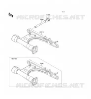 BRAS OSCILLANT pour Kawasaki VN1500 CLASSIC TOURER