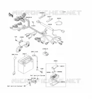 CHASSIS EQUIPMENT ELECTRIQUE pour Kawasaki VN1500 CLASSIC TOURER