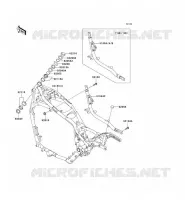 CH&Acirc;SSIS pour Kawasaki VN1500 CLASSIC TOURER