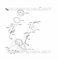 COMPTEURS pour Kawasaki VN1500 CLASSIC TOURER