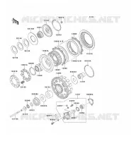 EMBRAYAGE pour Kawasaki VN1500 CLASSIC TOURER