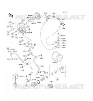 POMPE A HUILE/FILTRE &Agrave; HUILE pour Kawasaki VN1500 CLASSIC TOURER
