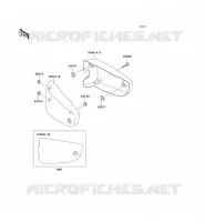 CACHE LAT&Eacute;RAL pour Kawasaki VN1500 CLASSIC TOURER
