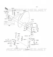CARENAGE pour Kawasaki VN1500 CLASSIC TOURER