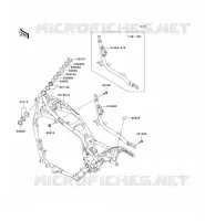 CH&Acirc;SSIS pour Kawasaki VN1500 CLASSIC TOURER