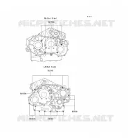 BOULON CARTER MOTEUR pour Kawasaki VN1500 CLASSIC TOURER