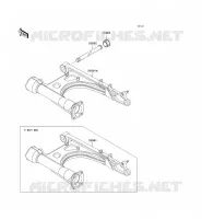 BRAS OSCILLANT pour Kawasaki VN1500 CLASSIC TOURER