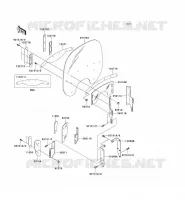 CARENAGE pour Kawasaki VN1500 CLASSIC TOURER