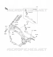 CH&Acirc;SSIS pour Kawasaki VN1500 CLASSIC TOURER