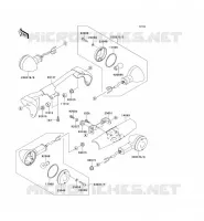 CLIGNOTANTS pour Kawasaki VN1500 CLASSIC TOURER