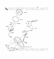COMPTEURS pour Kawasaki VN1500 CLASSIC TOURER
