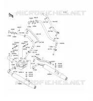 &Eacute;CHAPPEMENT pour Kawasaki VN1500 CLASSIC TOURER