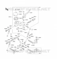 MAITRE CYLINDRE AV pour Kawasaki VN1500 CLASSIC TOURER