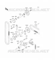 POMPE &Agrave; EAU pour Kawasaki VN1500 CLASSIC TOURER