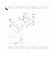 CACHE LAT&Eacute;RAL pour Kawasaki VN1500 CLASSIC TOURER