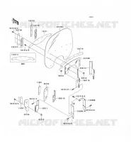 CARENAGE pour Kawasaki VN1500 CLASSIC TOURER