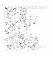 CARTER MOTEUR GAUCHE pour Kawasaki VN1500 CLASSIC TOURER