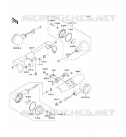 CLIGNOTANTS pour Kawasaki VN1500 CLASSIC TOURER
