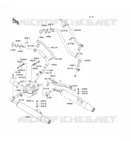 &Eacute;CHAPPEMENT pour Kawasaki VN1500 CLASSIC TOURER