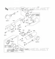 CLIGNOTANTS pour Kawasaki VN1500 CLASSIC FI